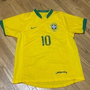 Used Brazil futbol jersey